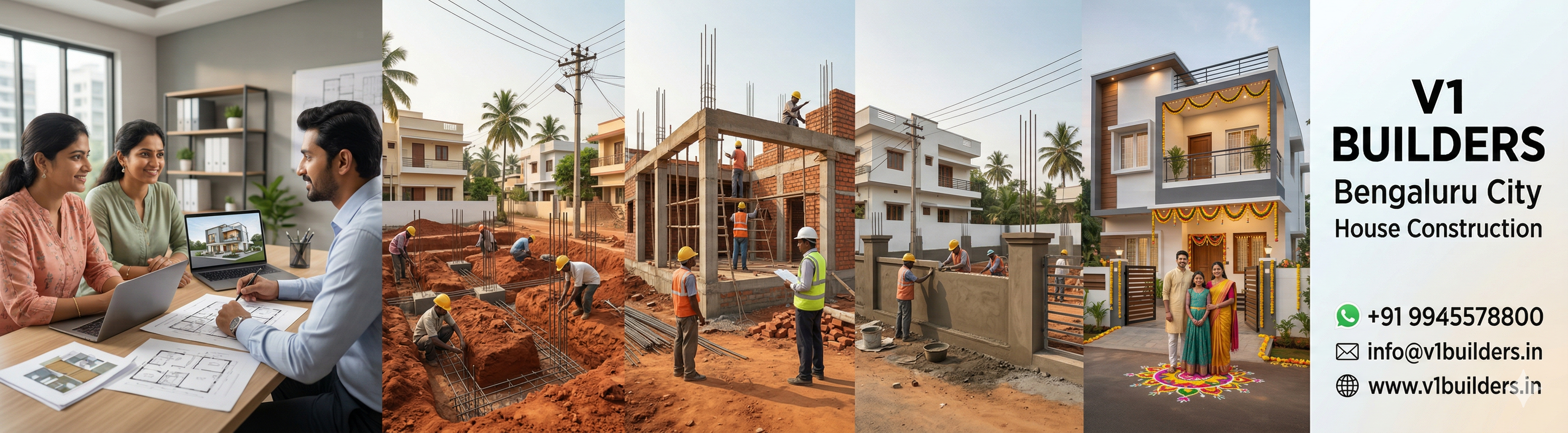V1 Builders house construction features